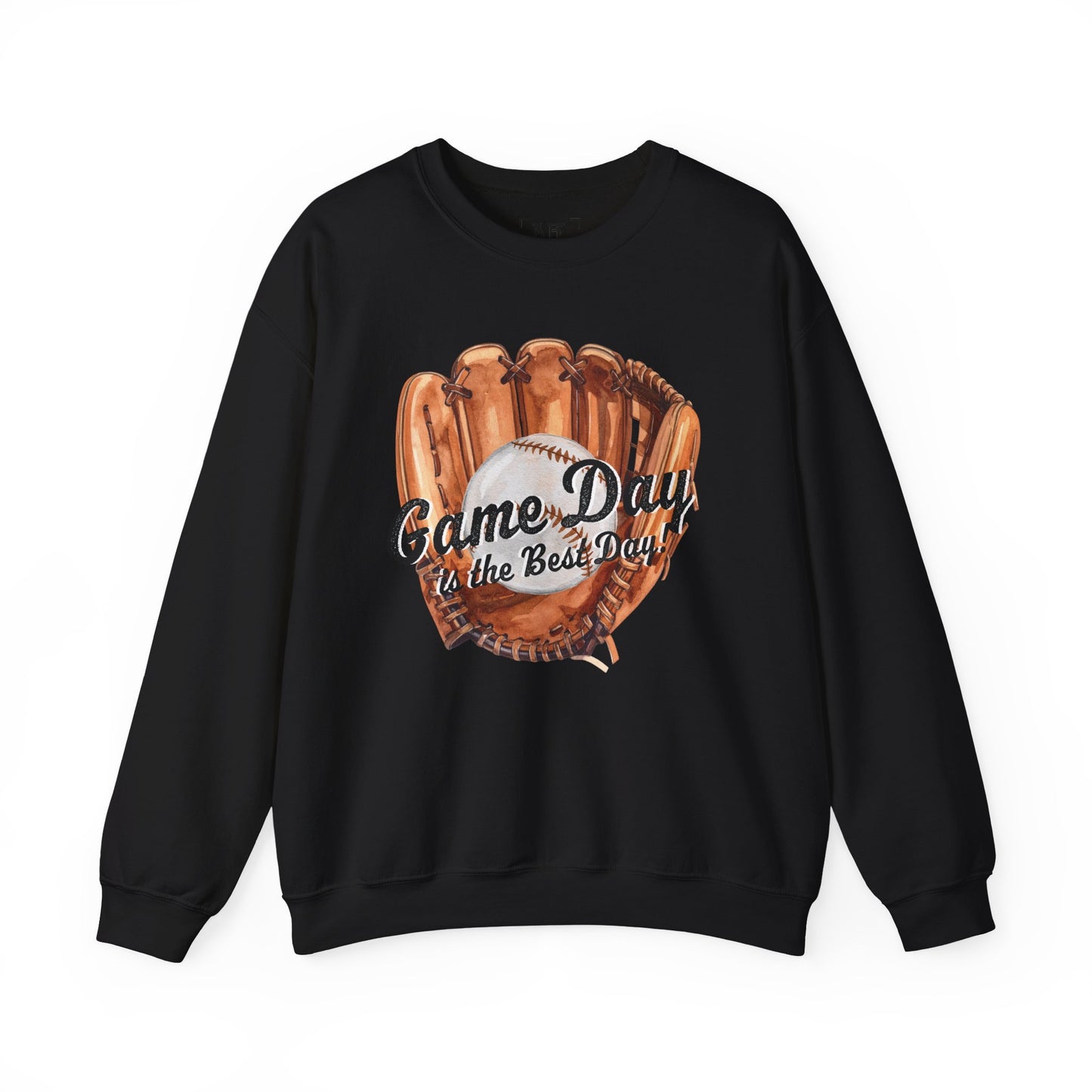 Game Day Baseball Sweatshirt — "Game Day is the Best Day" Crewneck