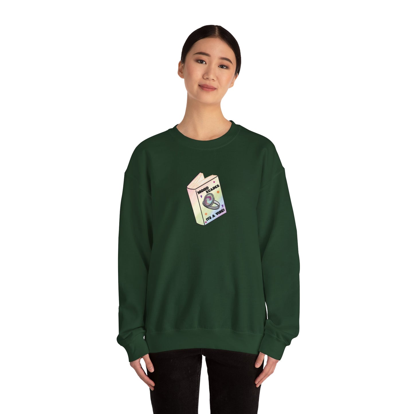 Mood Reader It's a Vibe - Cozy Heavyweight Bookish Crewneck Sweatshirt