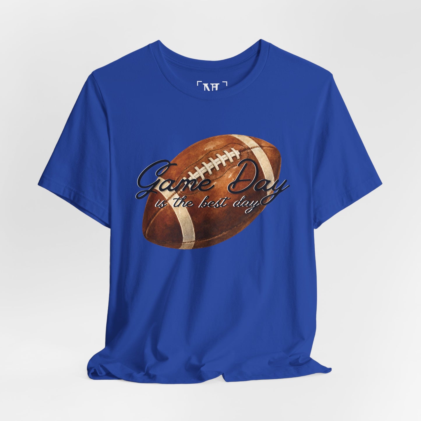 Game Day Football Tee — "Game Day is the best day" Vintage Football Shirt