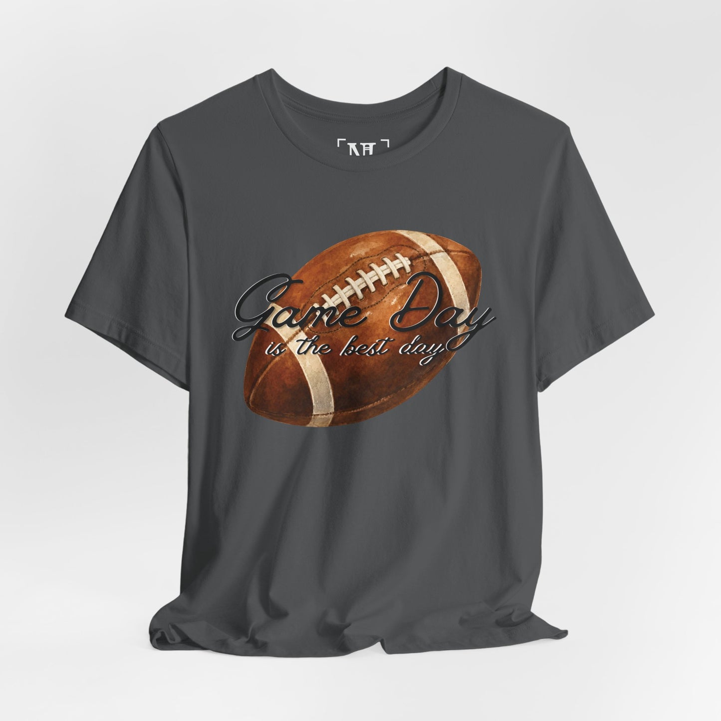 Game Day Football Tee — "Game Day is the best day" Vintage Football Shirt