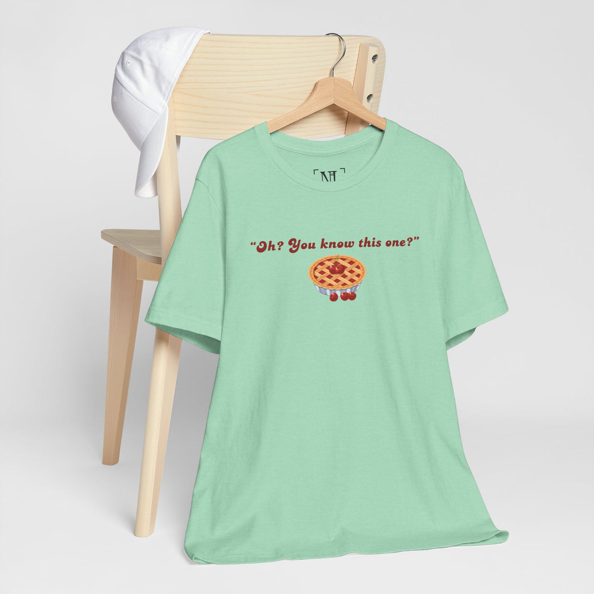 "Oh? You know this one?" Cherry Pie - Hockey Romance Inspired Tee