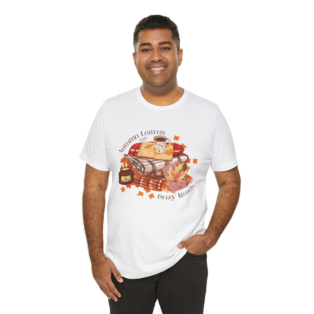 Autumn Leaves & Cozy Reads Tee