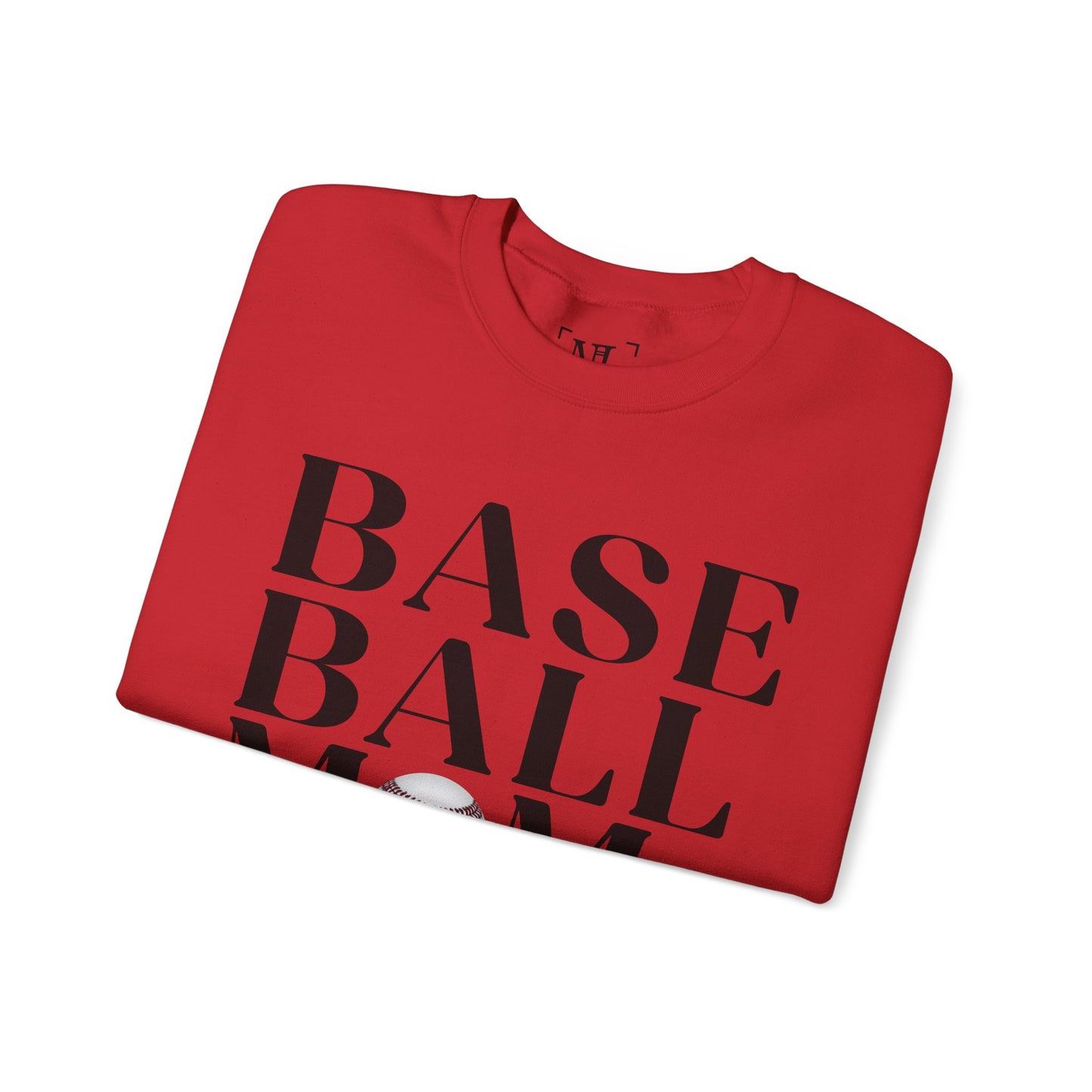 Baseball Mom Crewneck Sweatshirt - Baseball Graphic Pullover for Moms