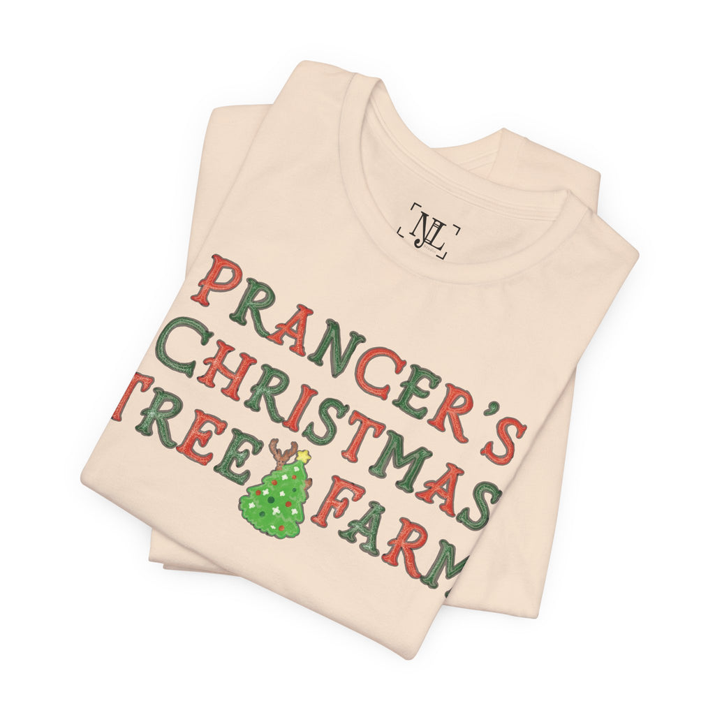 Prancer's Christmas Tree Farm Tee