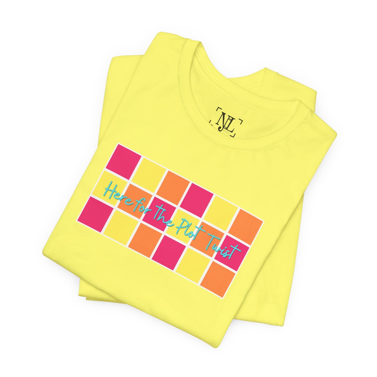 Here for the Plot Twist - Bookish Villa Inspired Tee