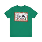 North Pole Library Short Sleeve Christmas Tee