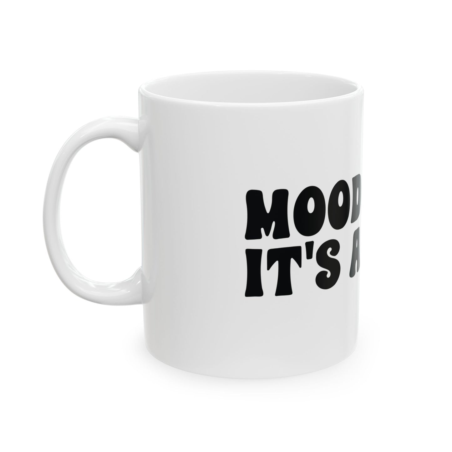 Mood Reader It's a Vibe Mug — Book Lover Ceramic Coffee Cup (11oz, 15oz)