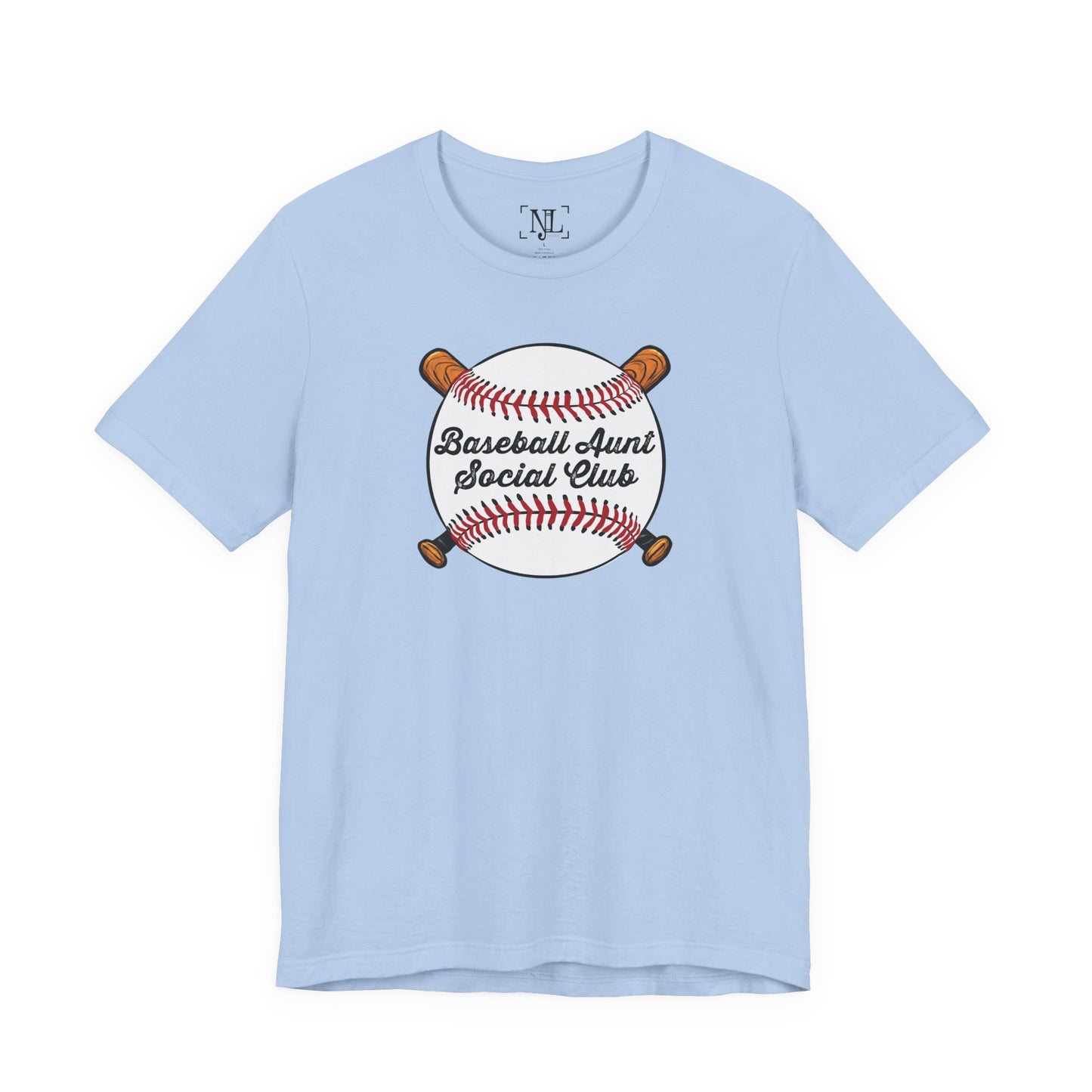 Baseball Aunt Social Club Tee — Women’s Baseball T-Shirt