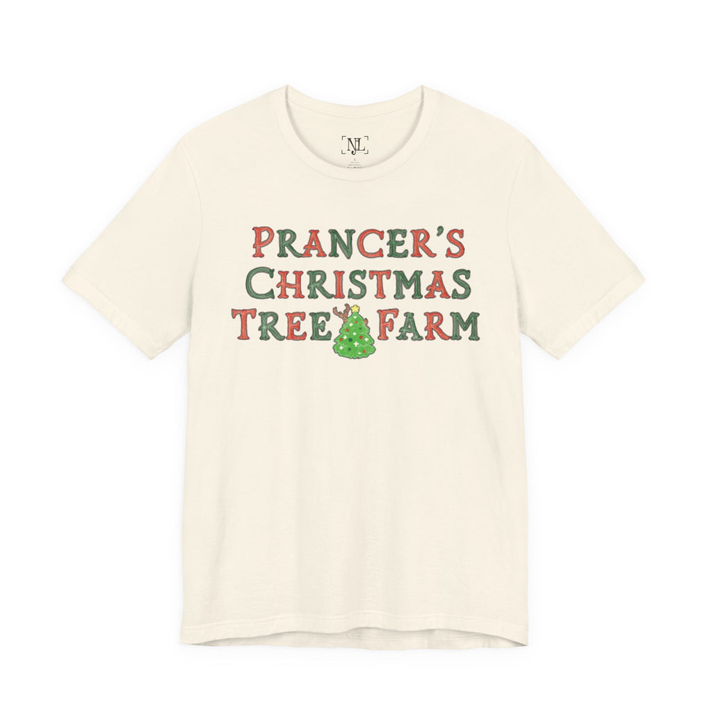 Prancer's Christmas Tree Farm Tee