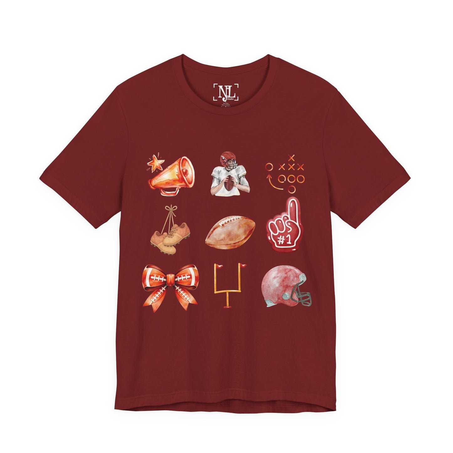 Vintage Football Icons - Graphic Tee