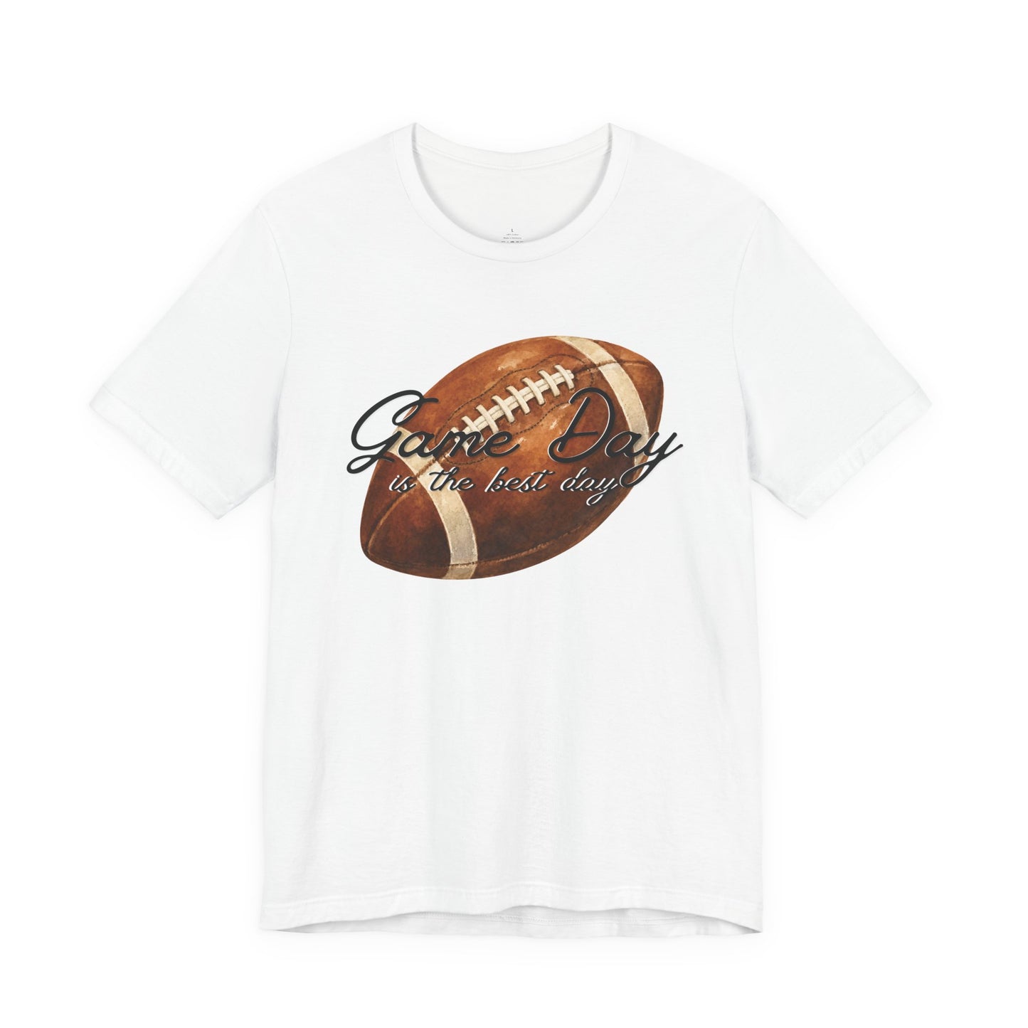 Game Day Football Tee — "Game Day is the best day" Vintage Football Shirt