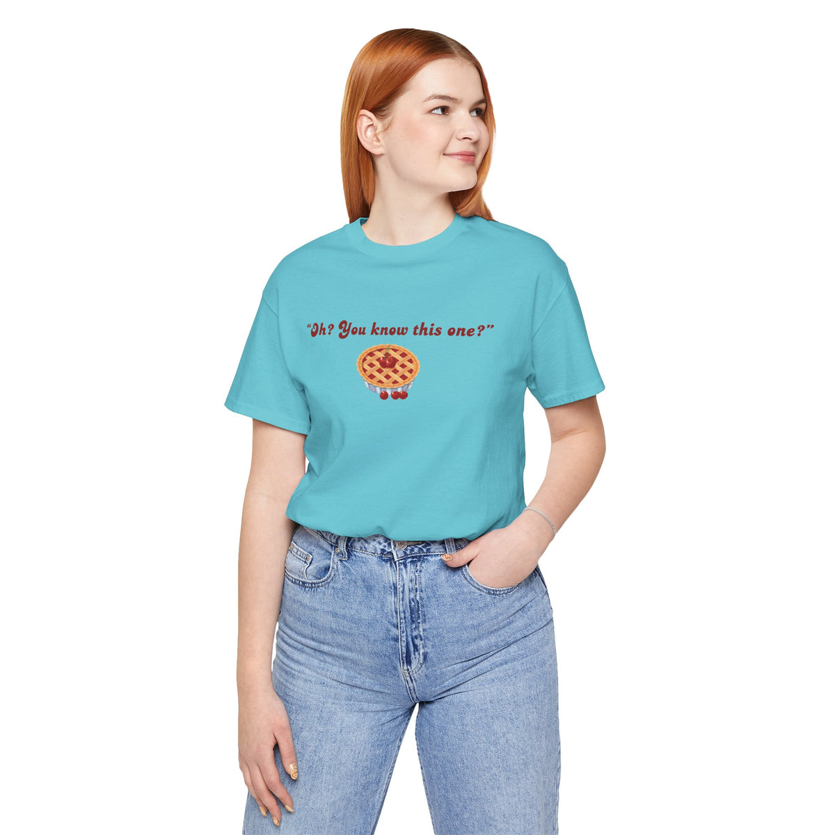"Oh? You know this one?" Cherry Pie - Hockey Romance Inspired Tee