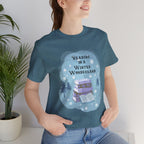 Reading in a Winter Wonderland Short Sleeve Tee