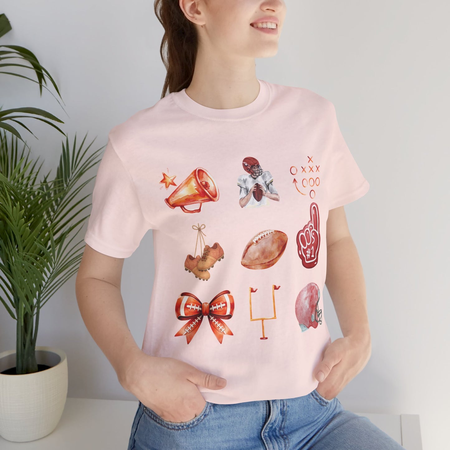 Vintage Football Icons - Graphic Tee