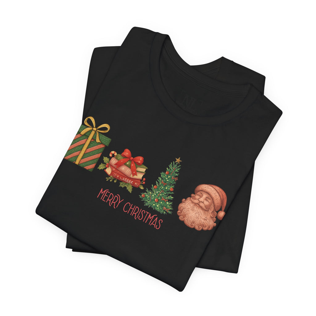 Vintage Christmas Icons - Short Sleeve Tee