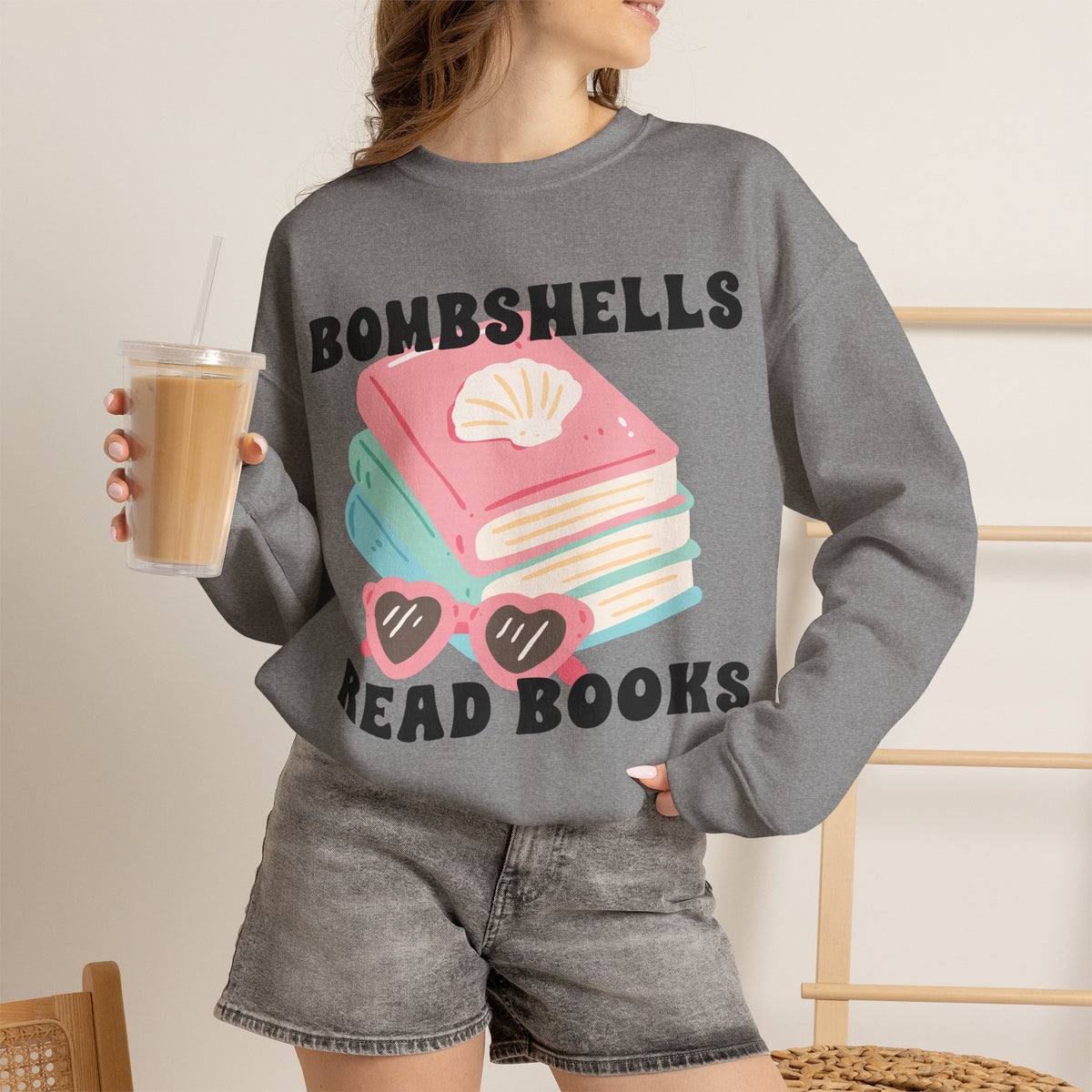 Bombshells Read Books - Bookish Villa Inspired Sweatshirt