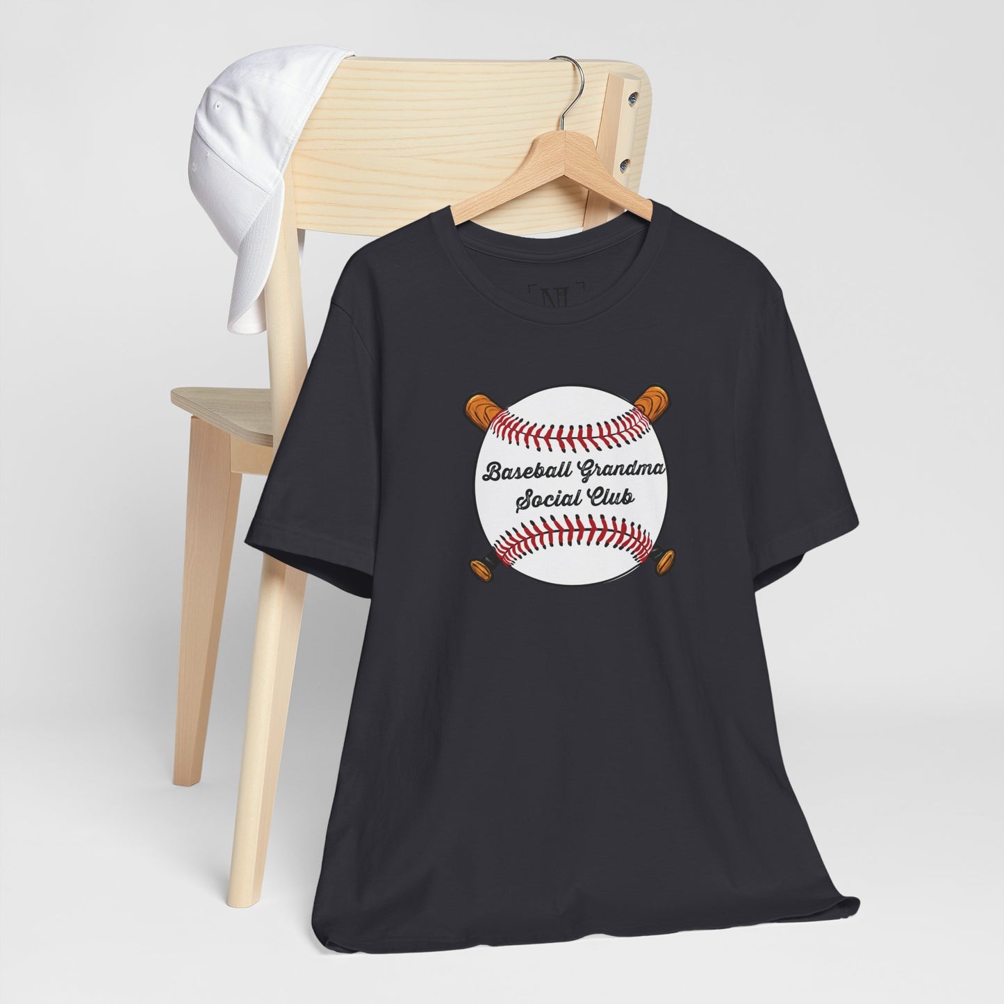 Baseball Grandma Social Club Tee — Women’s Baseball T-Shirt