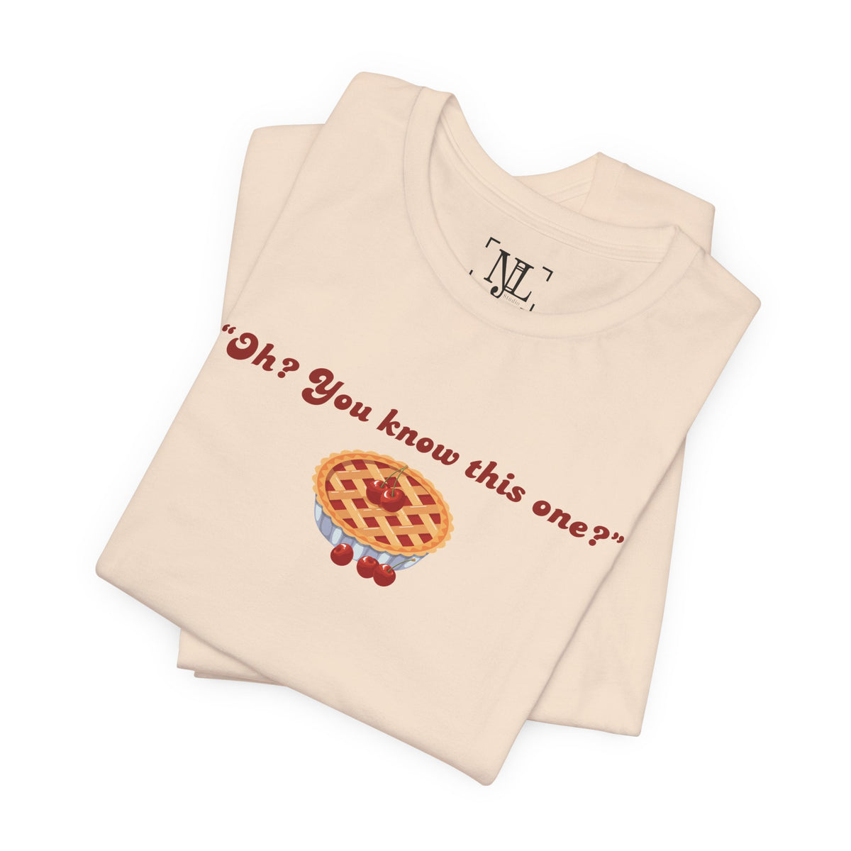 "Oh? You know this one?" Cherry Pie - Hockey Romance Inspired Tee