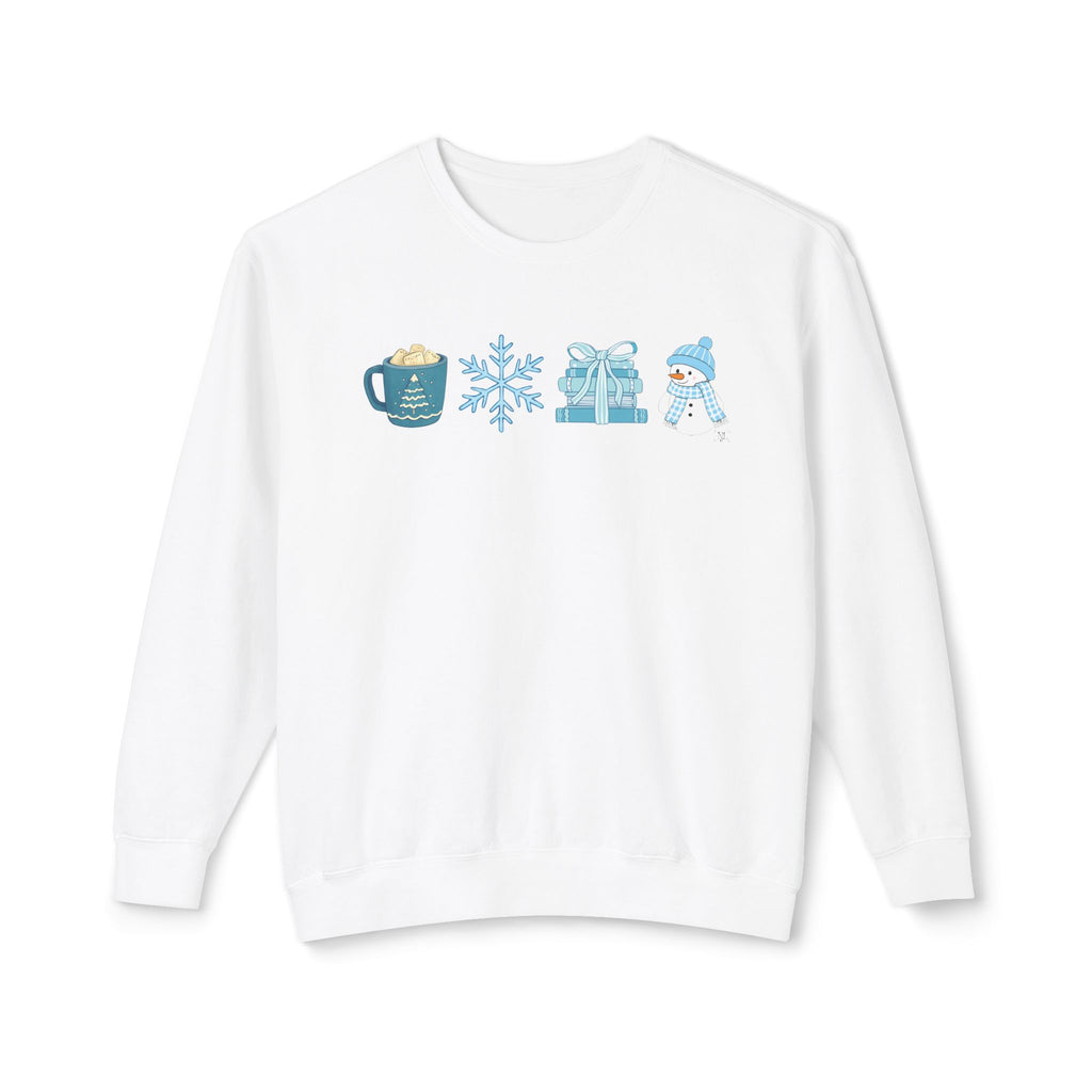 Cozy Winter Icons - Crewneck Sweatshirt