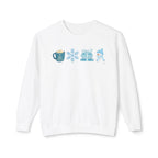 Cozy Winter Icons - Crewneck Sweatshirt