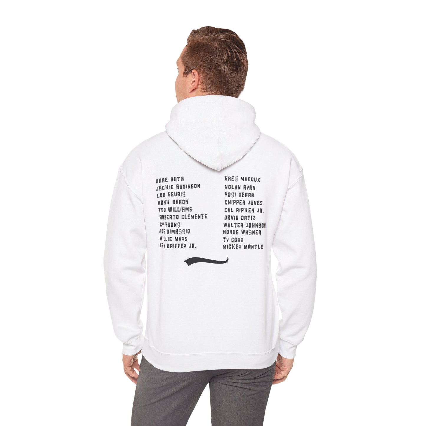 Baseball Tribute Hoodie — "Heroes Get Remembered, Legends Never Die" Hoodie