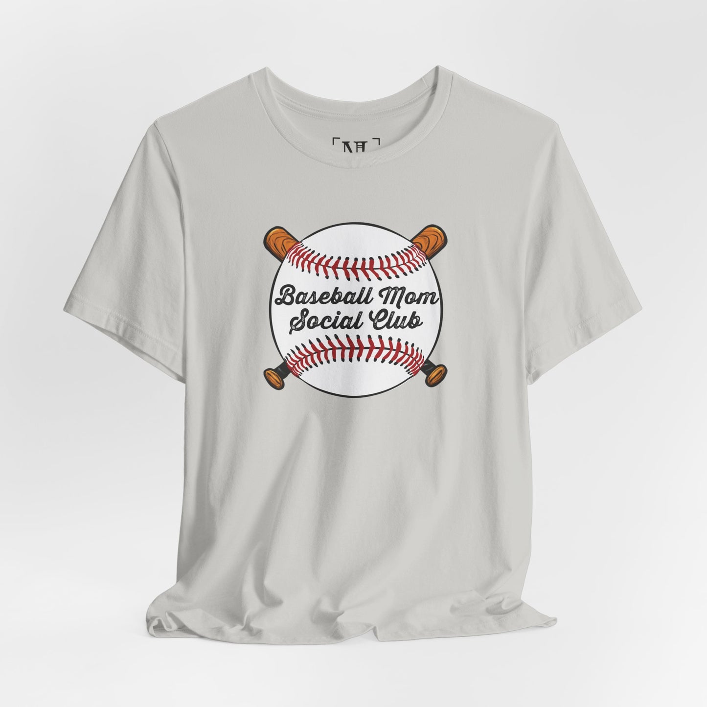 Baseball Mom Social Club Tee — Women’s Baseball Mom T-Shirt