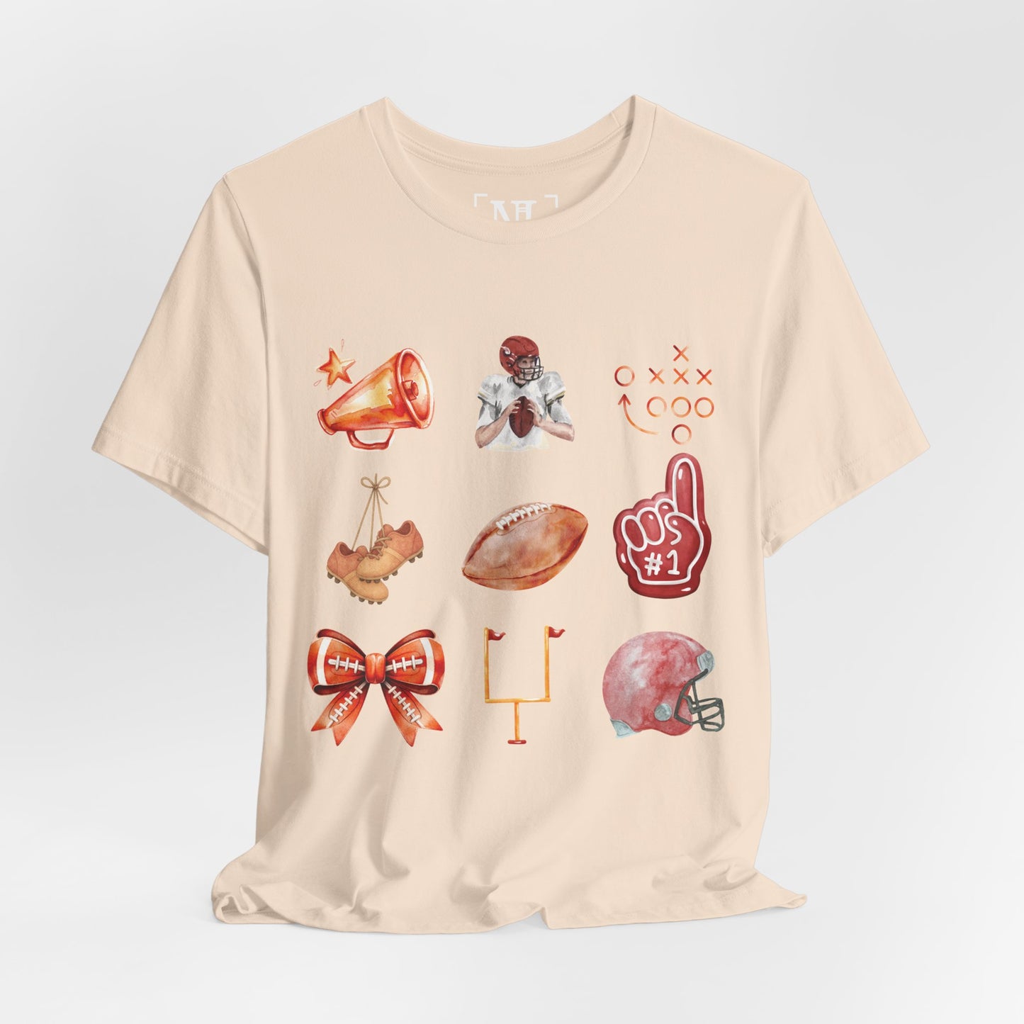 Vintage Football Icons - Graphic Tee