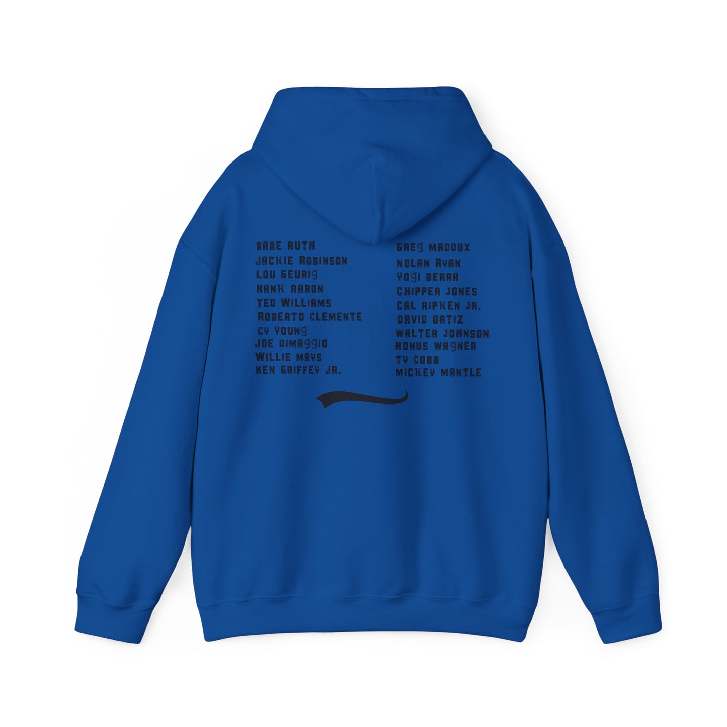 Baseball Tribute Hoodie — "Heroes Get Remembered, Legends Never Die" Hoodie