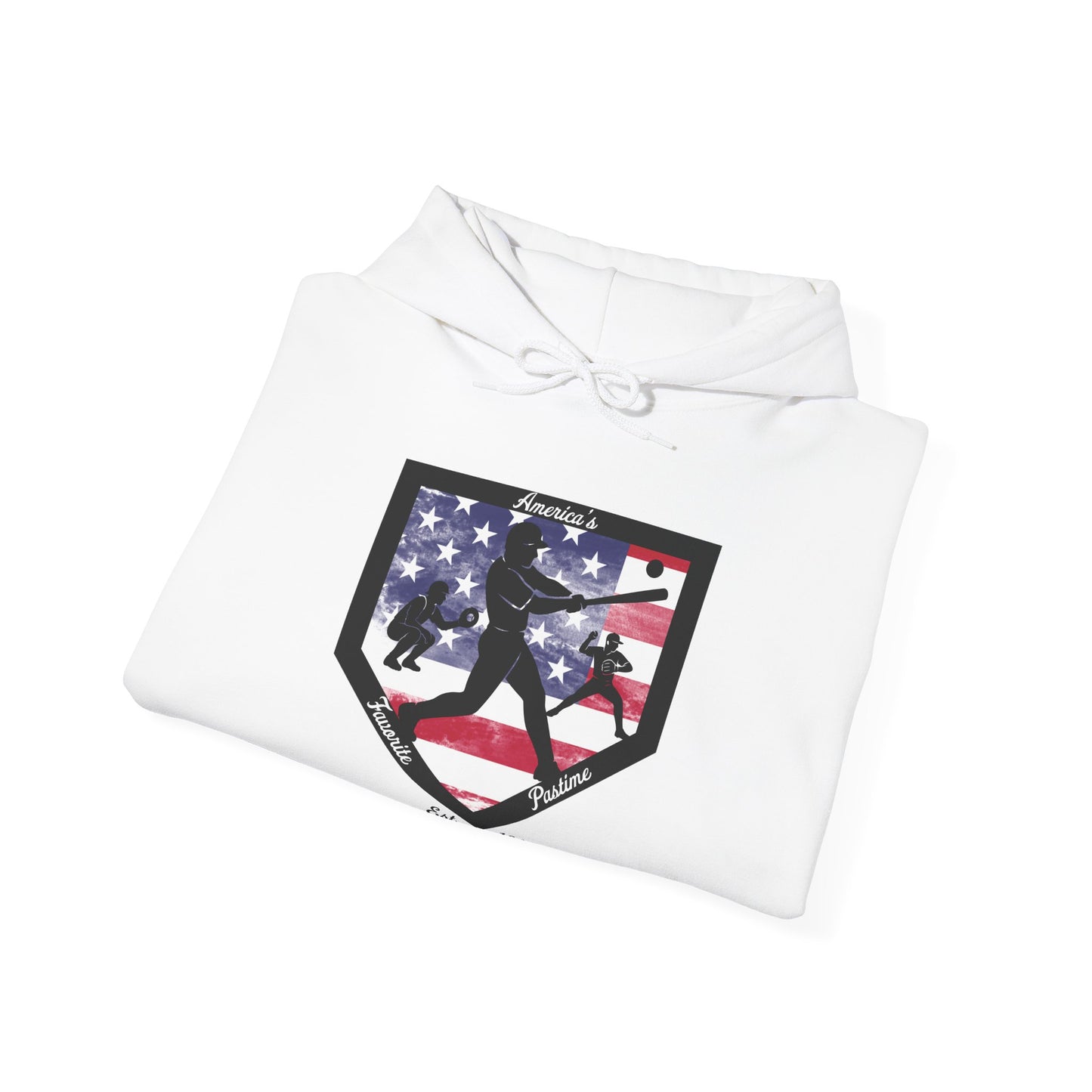Baseball Home Plate Hoodie – America's Favorite Pastime Design