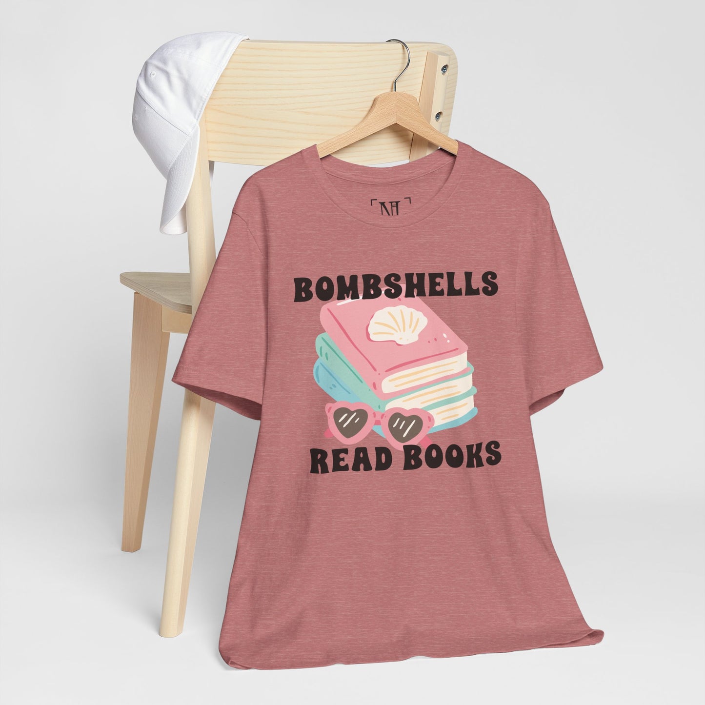 Bombshells Read Books - Bookish Villa Inspired Tee