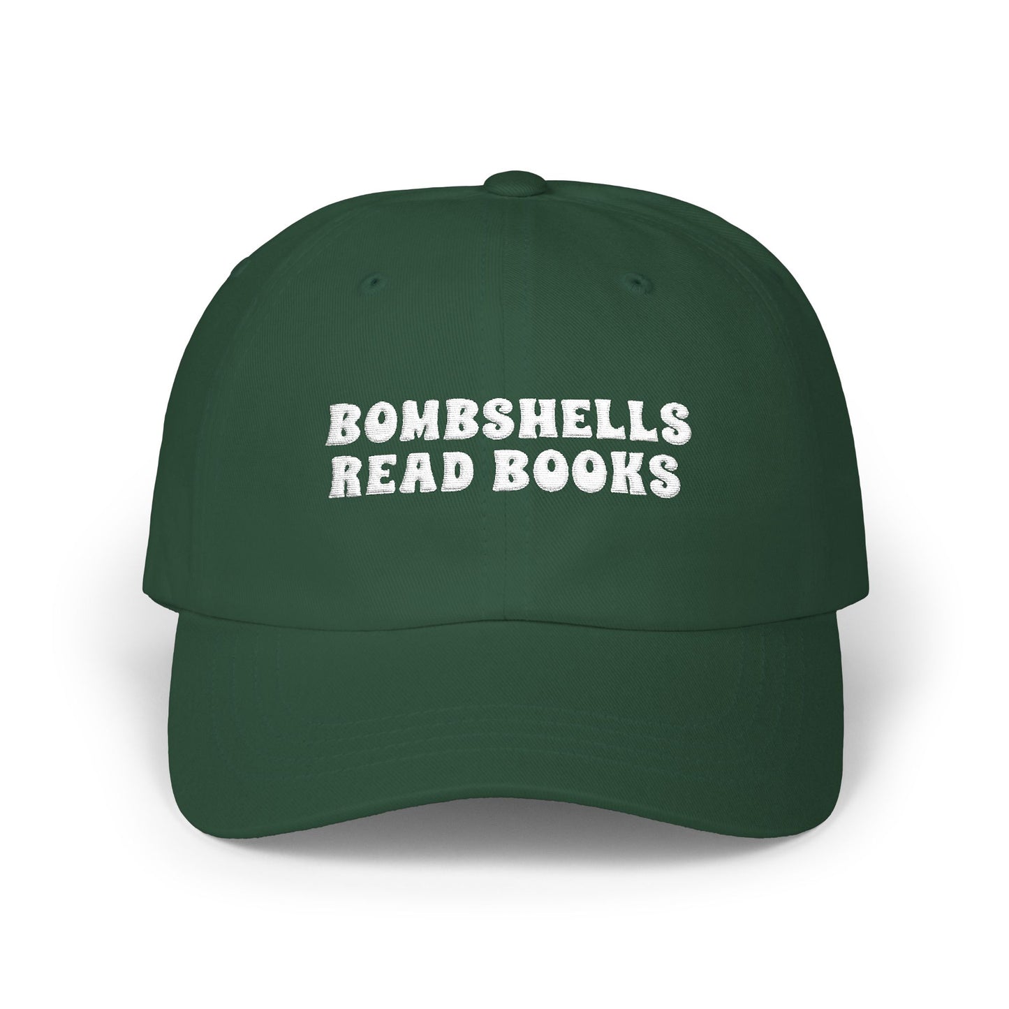 Bombshells Read Books - Bookish Villa Embroidered  Hat
