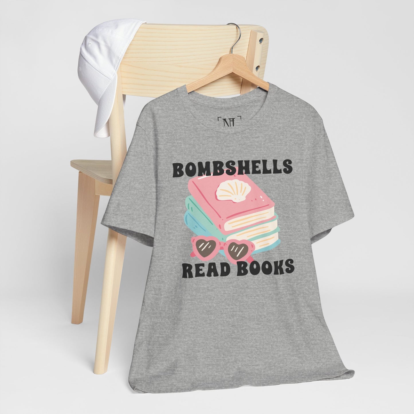Bombshells Read Books - Bookish Villa Inspired Tee