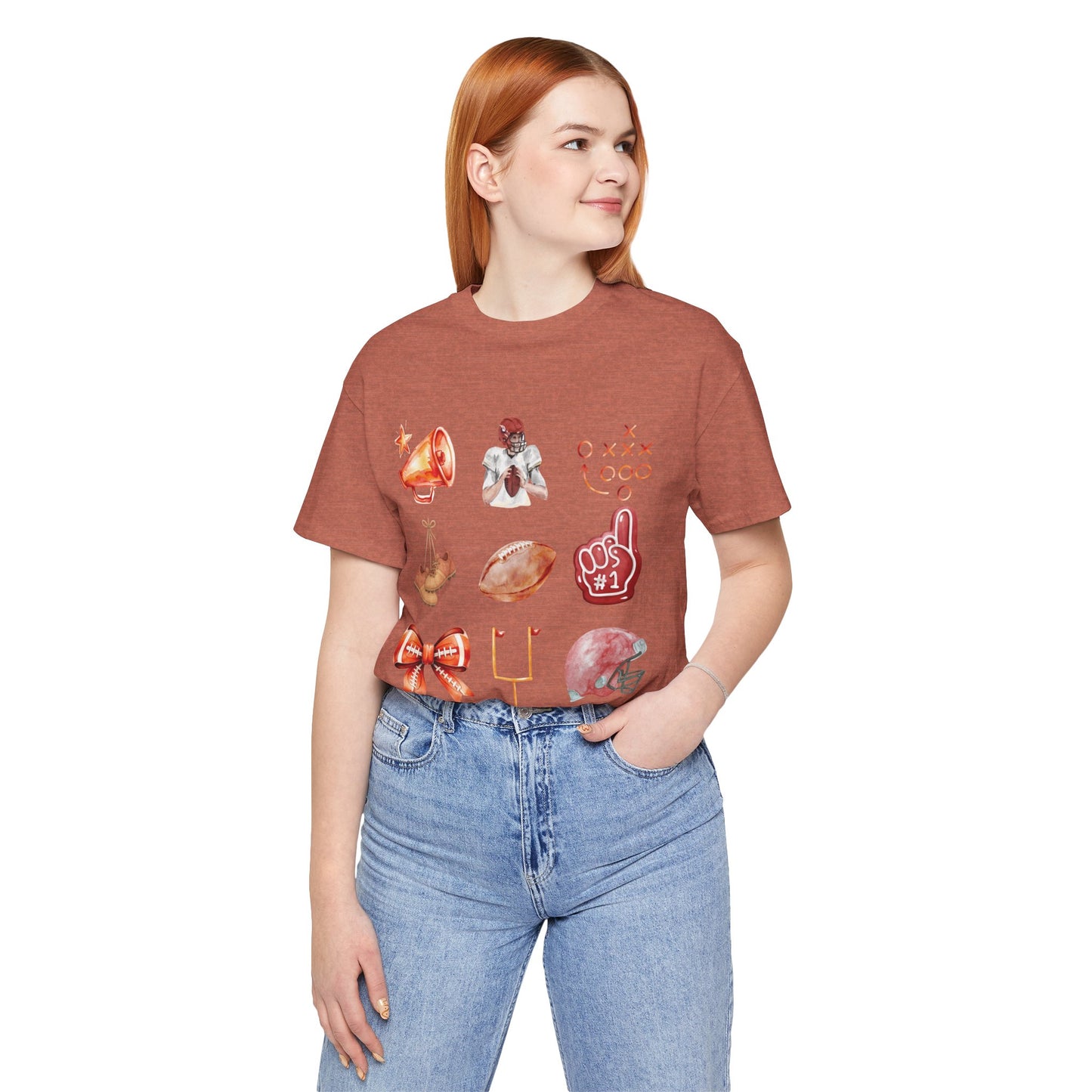 Vintage Football Icons - Graphic Tee