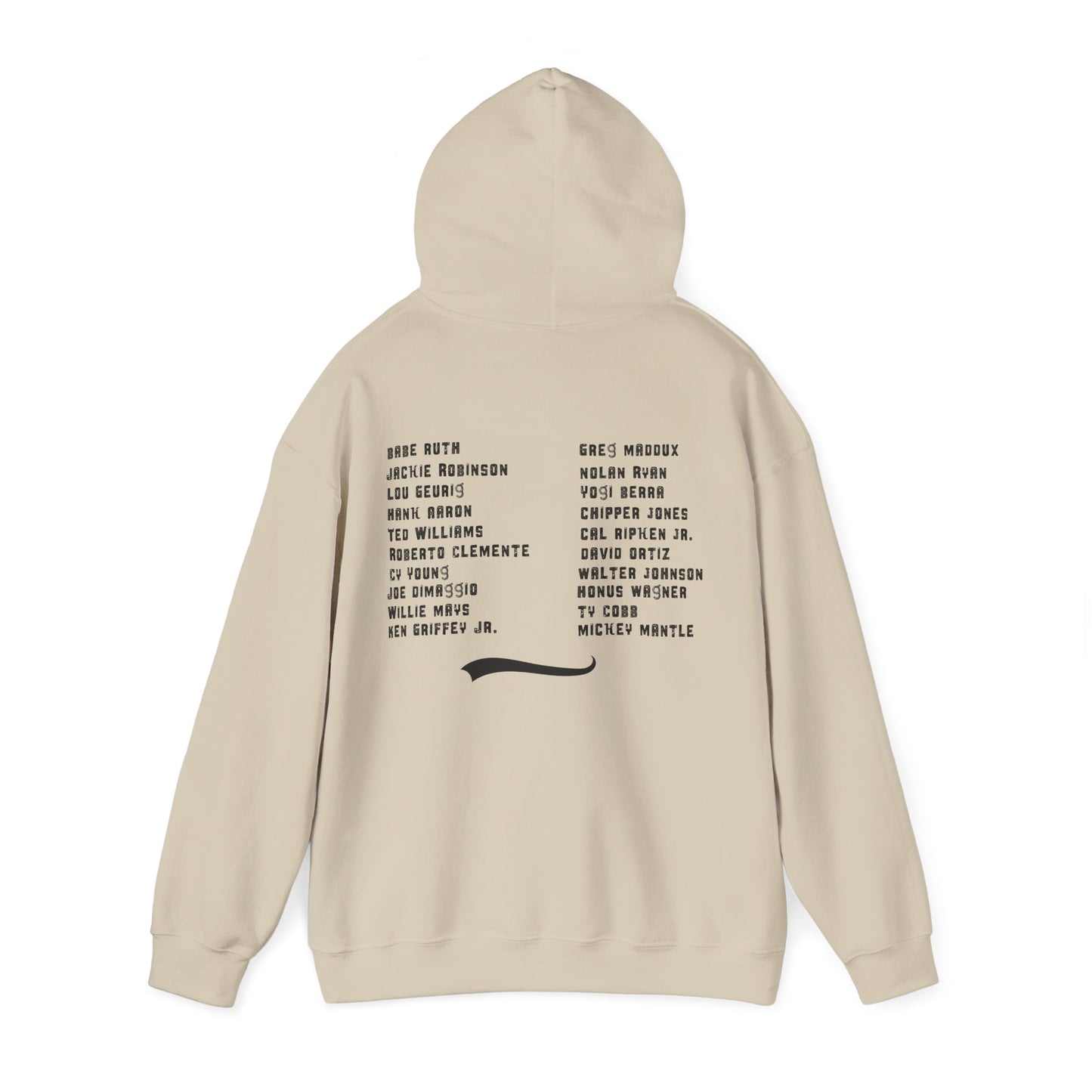 Baseball Tribute Hoodie — "Heroes Get Remembered, Legends Never Die" Hoodie