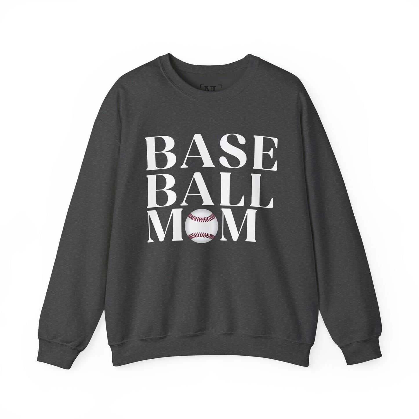 Baseball Mom Crewneck Sweatshirt - Baseball Graphic Pullover for Moms
