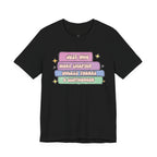 Book Lover Tee — "Just One More Chapter Unless There’s A Cliffhanger" Pastel Graphic