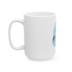 Reading in a Winter Wonderland Ceramic Mug (11oz/15oz)