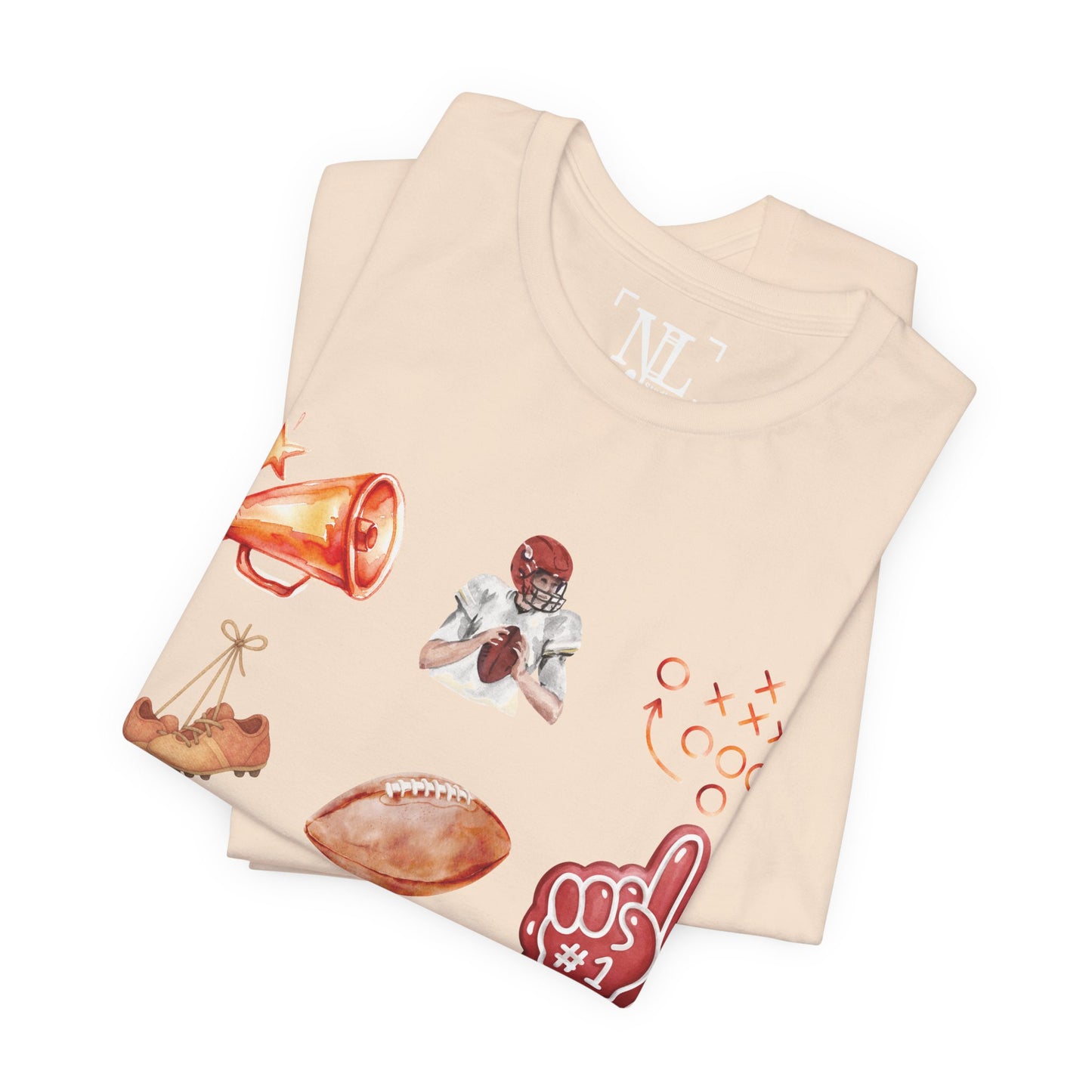 Vintage Football Icons - Graphic Tee