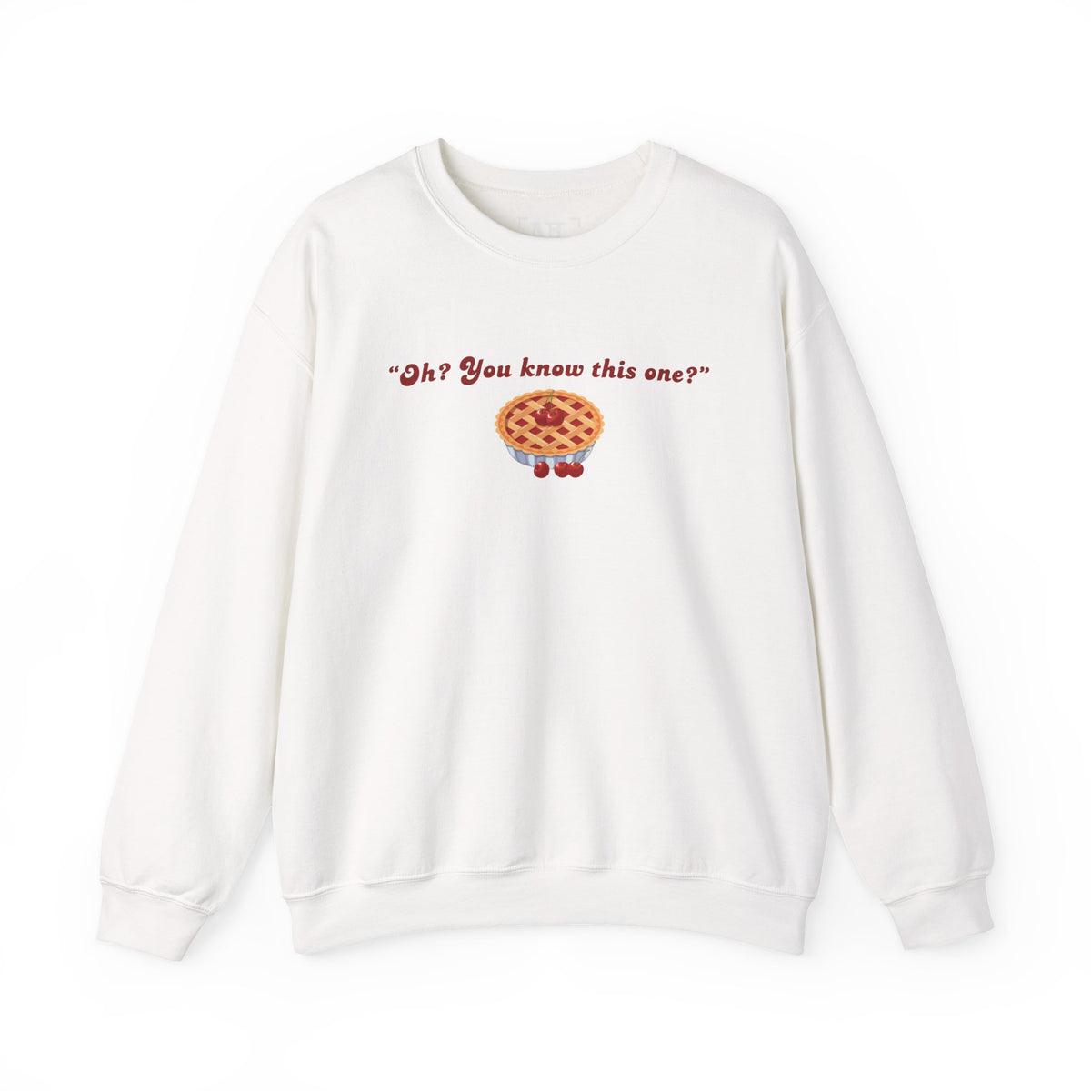 Oh? You know this one? Cherry Pie - Hockey Romance Inspired Sweatshirt
