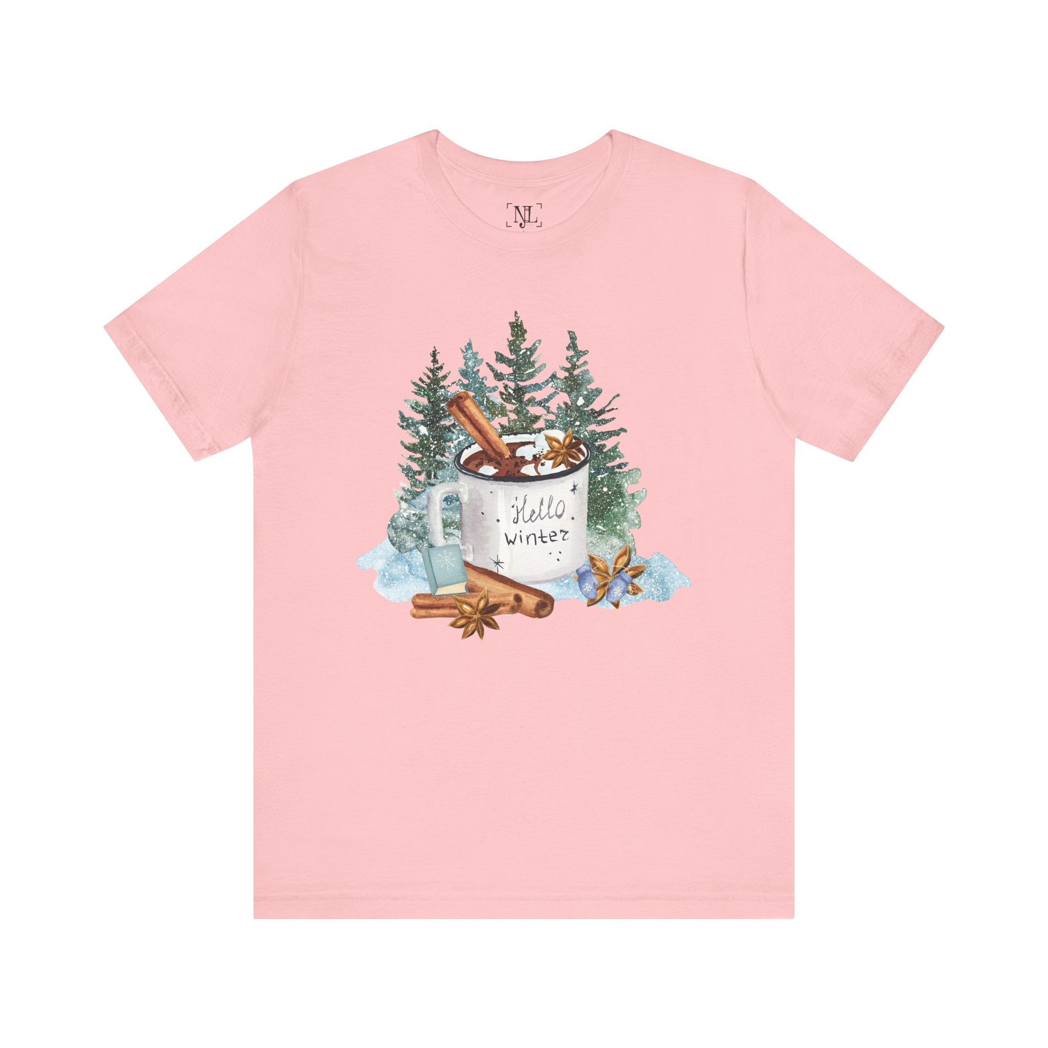 Hello Winter Mug Short Sleeve Tee