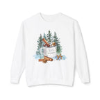 Hello Winter Mug Crewneck Sweatshirt