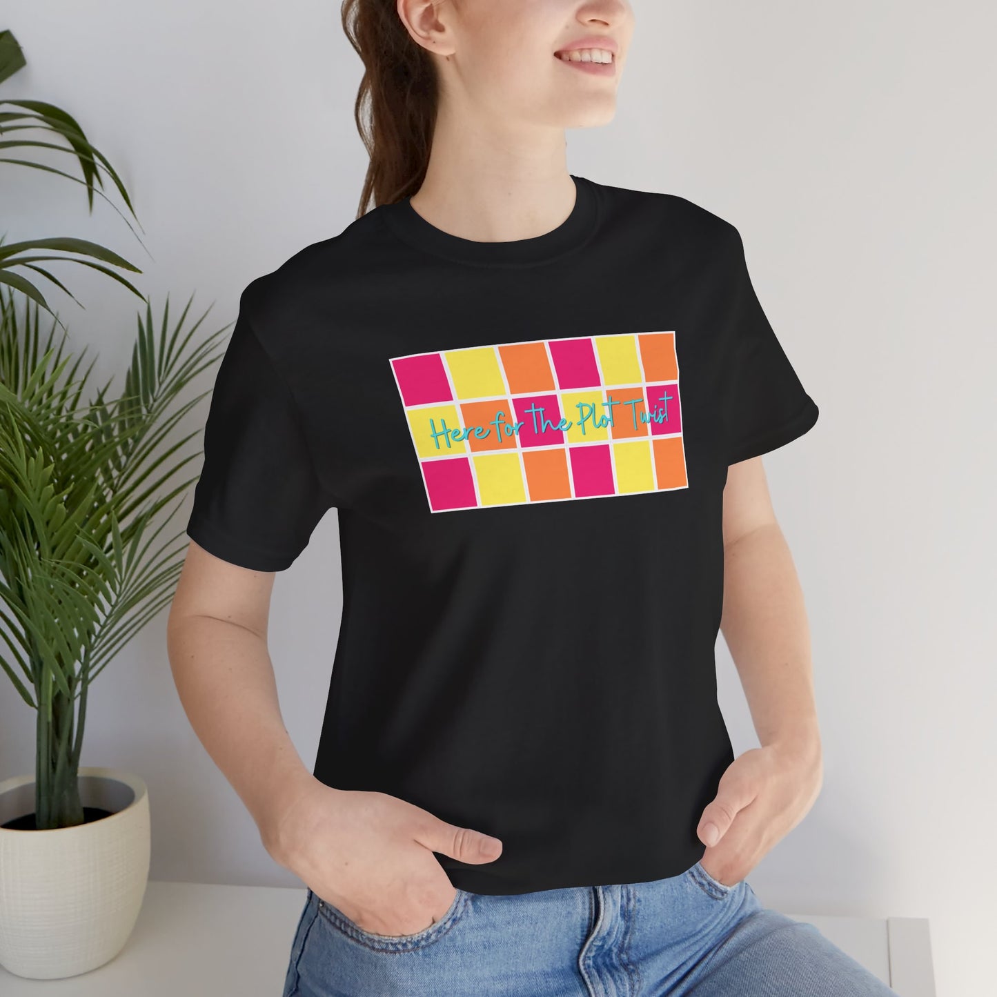 Here for the Plot Twist - Bookish Villa Inspired Tee