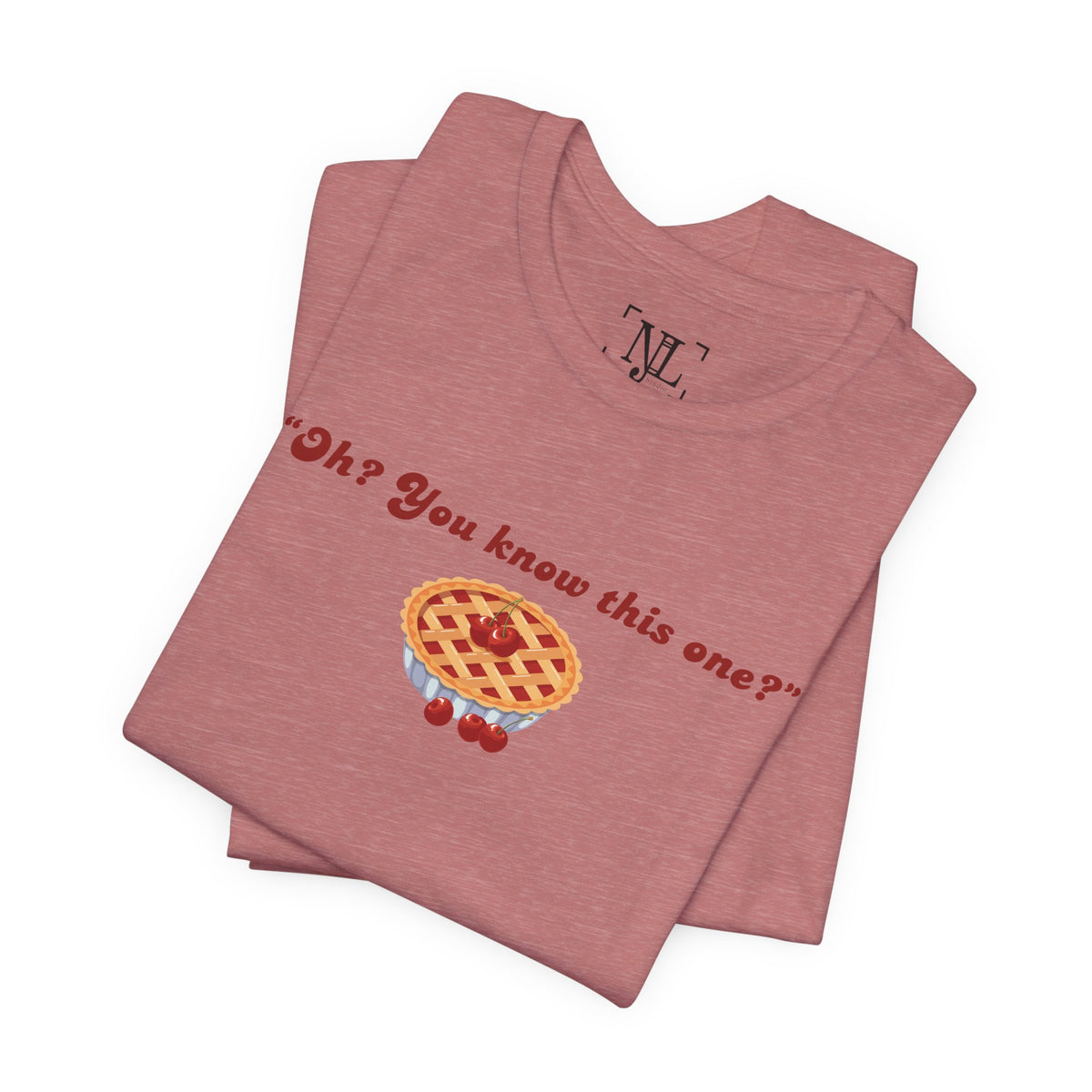 "Oh? You know this one?" Cherry Pie - Hockey Romance Inspired Tee