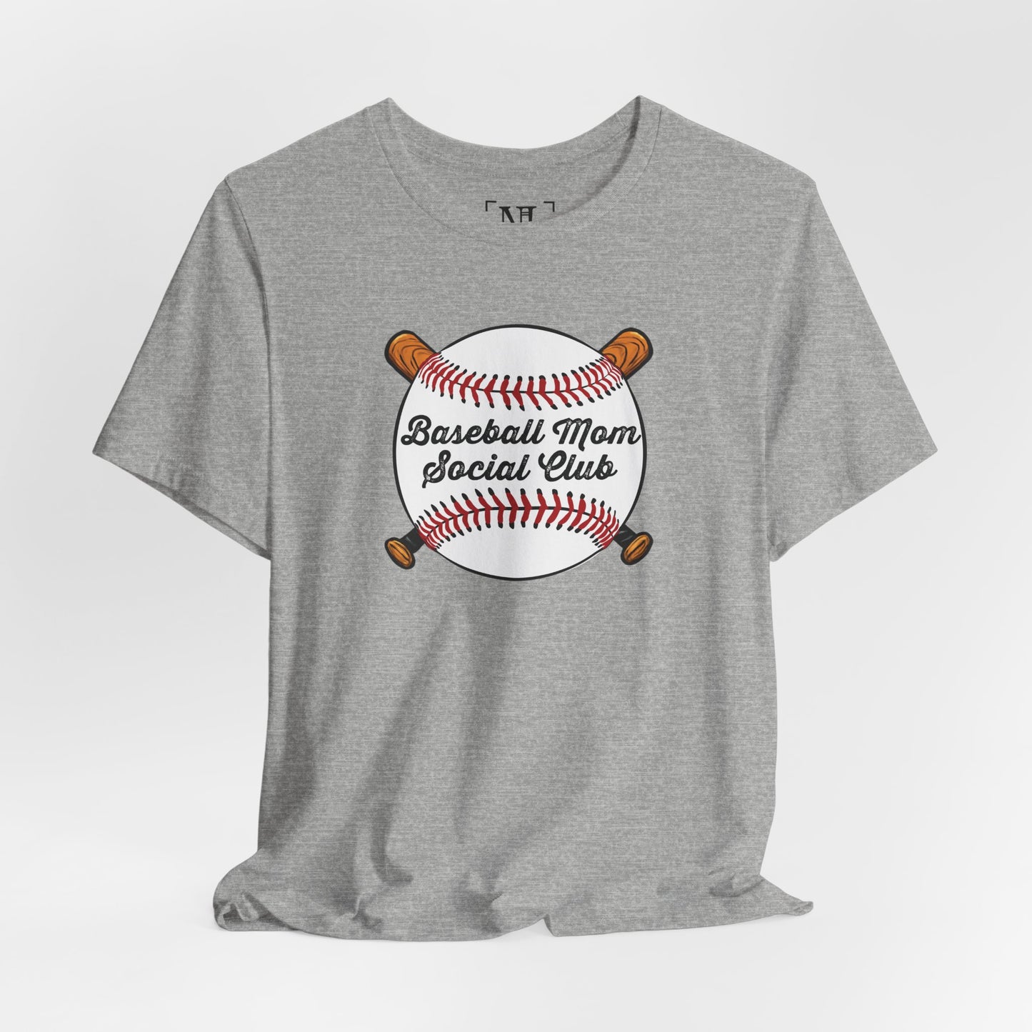 Baseball Mom Social Club Tee — Women’s Baseball Mom T-Shirt