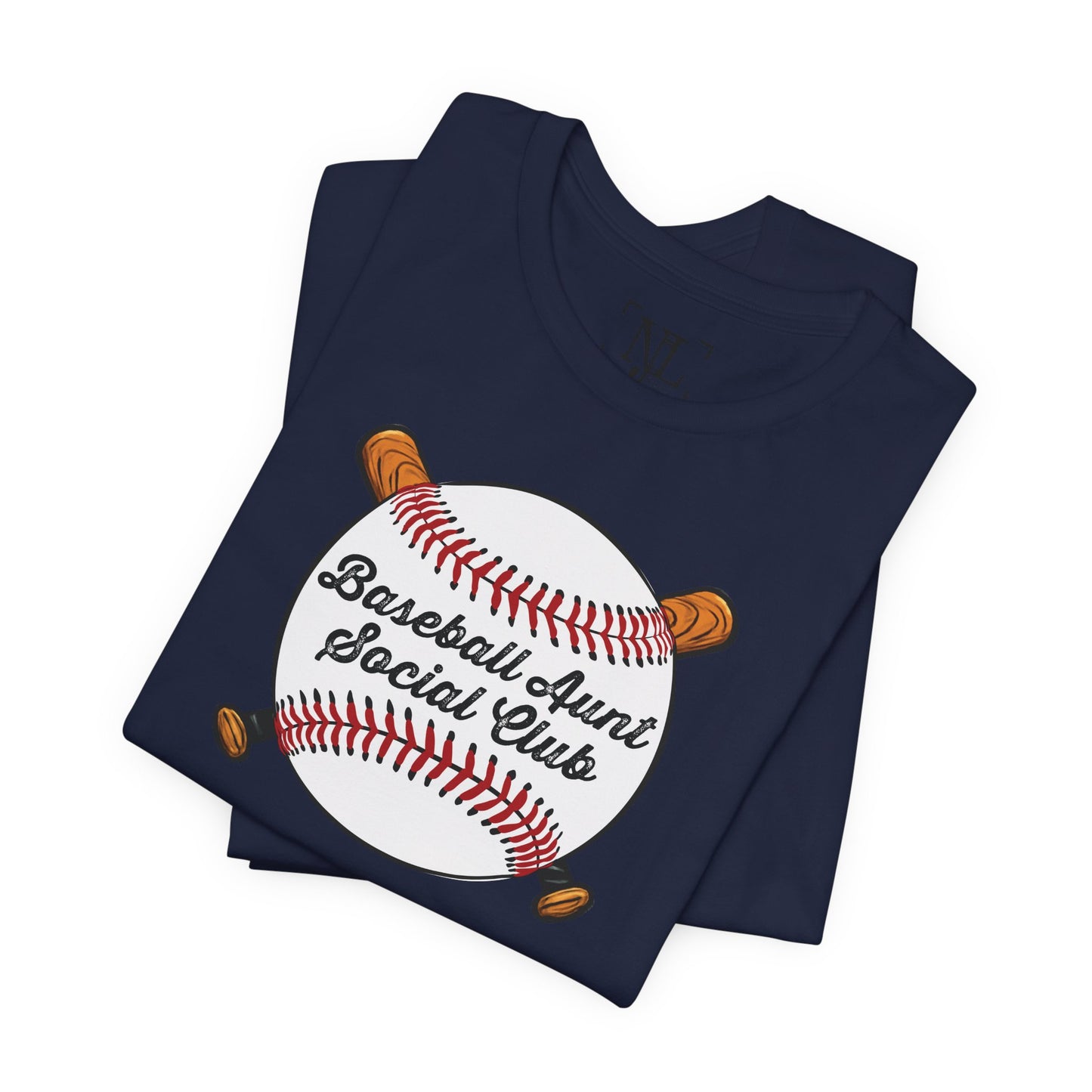 Baseball Aunt Social Club Tee — Women’s Baseball T-Shirt
