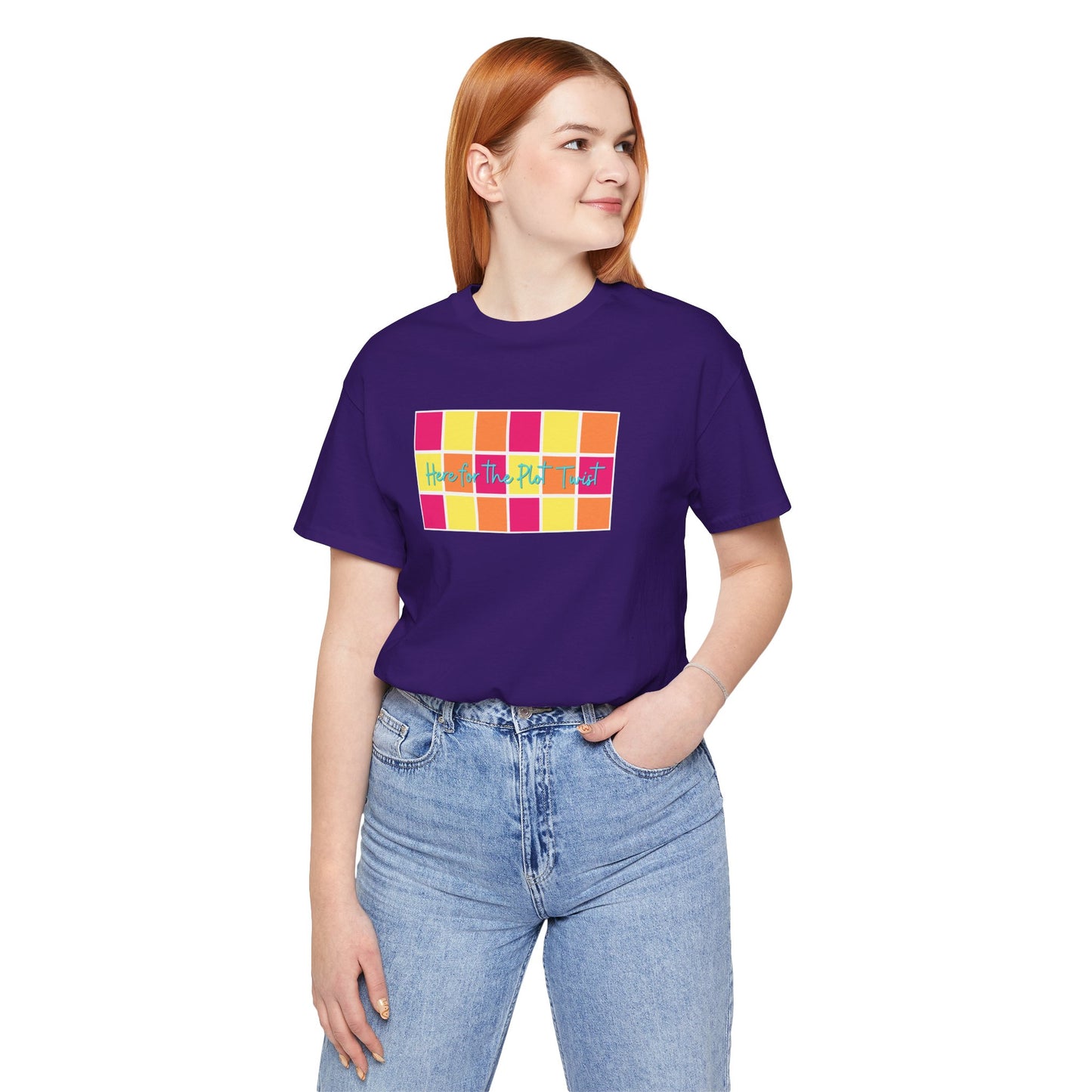 Here for the Plot Twist - Bookish Villa Inspired Tee