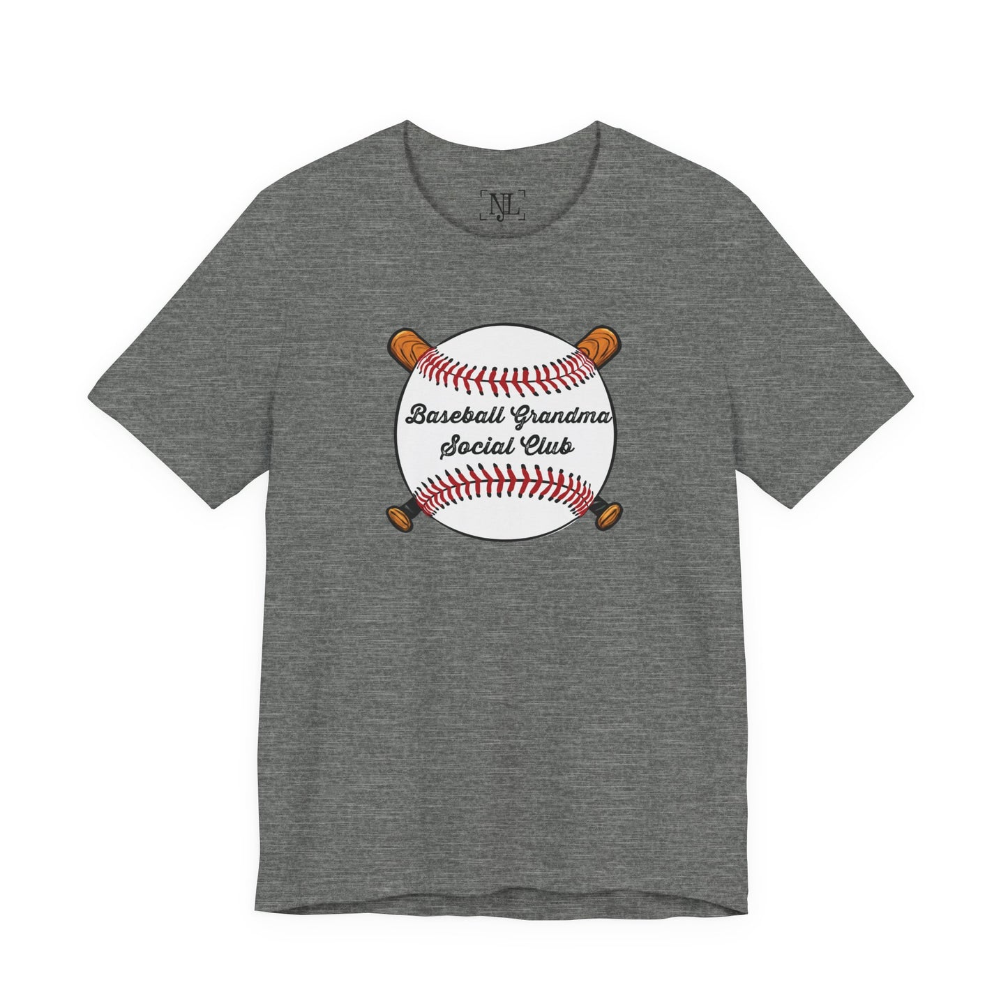 Baseball Grandma Social Club Tee — Women’s Baseball T-Shirt