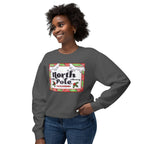 North Pole Library Christmas Crewneck Sweatshirt