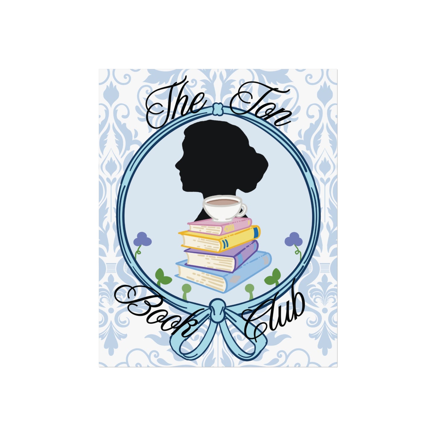 The Ton Book Club - Regency Romance Inspired Vintage Booklover Wall Art