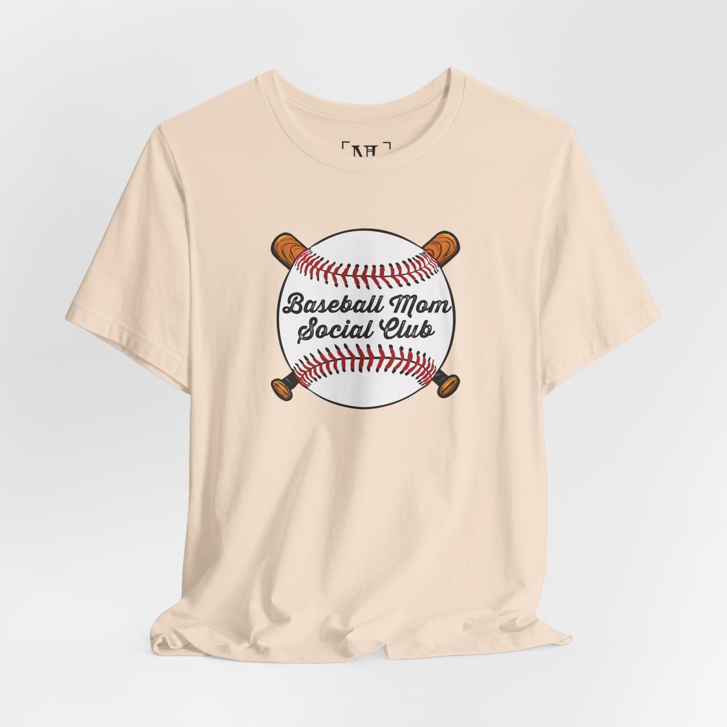 Baseball Mom Social Club Tee — Women’s Baseball Mom T-Shirt